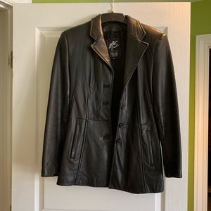Leather jacket